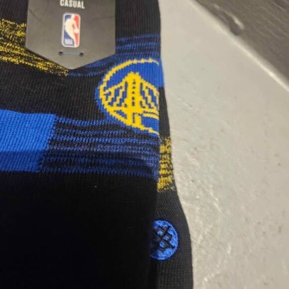 Golden State Warriors Large Socks New Crew - Picture 3 of 4